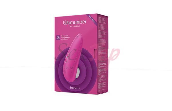Вакуумный клиторальный стимулятор Womanizer Starlet 3 PINK &mdash;  фото товара 6