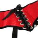Трусы для страпона Sportsheets - SizePlus Red Lace Satin Corsette, с корсетной утяжкой, ульракомфорт SO2177 фото 5