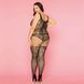 Сітчастий бодістокінг JSY &laquo;Коханка Зоуї&raquo; Plus Size Новинки, Black, імітація панчіх, доступ &mdash; фото 5 з 5