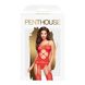 Бодістокінг з вирізом на животику Penthouse - Hot Nightfall Red XL SO5269 фото 3