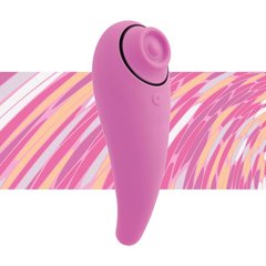Пульсатор для клитора плюс вибратор FeelzToys - FemmeGasm Tapping & Tickling Vibrator Pink Розовый 1