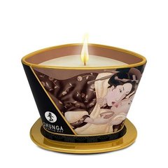 Масажна свічка Shunga Massage Candle - Intoxicating Chocolate 170 мл  1