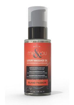 Массажное масло Sensuva Me&You - Island Passion (Wild Passion Fruit & Island Guava) 59 мл,  - 1