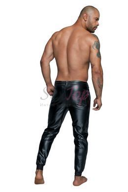 Чоловічі трегінси Noir Handmade H063 Powerwetlook treggings - S - фото товару 3