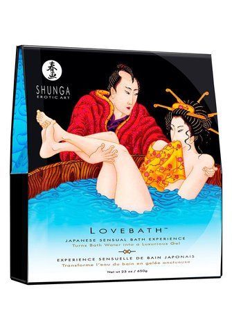Гель для ванны Shunga LOVEBATH &ndash; Ocean temptations 575 г, делает воду ароматным желе со SPA-эффектом &mdash;  фото товара 1