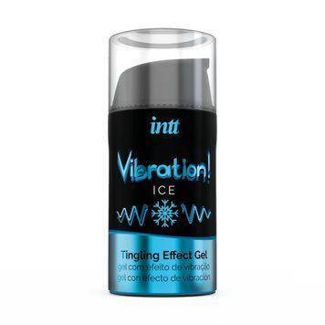 Жидкий вибратор Intt Vibration Ice (15 мл) (без упаковки!!!),  - 1