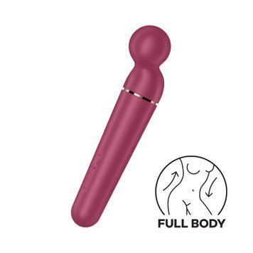 Вибромассажер Satisfyer Planet Wand-er Berry/Rosegold, очень мощный, беспроводной &mdash;  фото товара 1