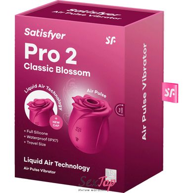 Вакуумный клиторальный стимулятор Satisfyer Pro 2 Classic Blossom SO8775 фото