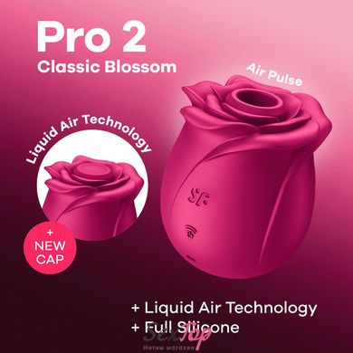 Вакуумный клиторальный стимулятор Satisfyer Pro 2 Classic Blossom SO8775 фото