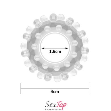 Силиконовое кольцо эрекционное прозрачное Lovetoy IXI48211 фото