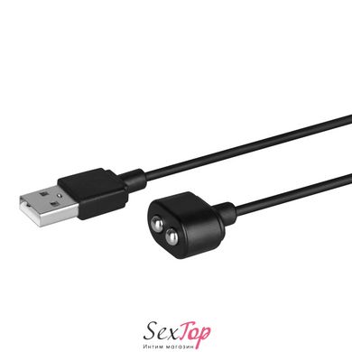Зарядка (запасний кабель) для іграшок Satisfyer USB charging cable Black SO7792 фото