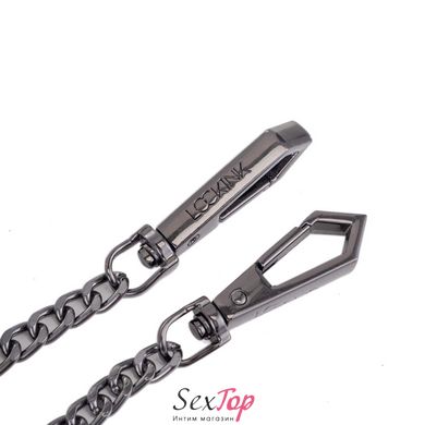 Повідець LOCKINK Tied Collar with Leash Set - Black - SX0829