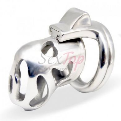 Пояс вірності і цнотливості для пеніса сталевий Bdsm4u Stainless Steel Male Chastity - фото товару 2