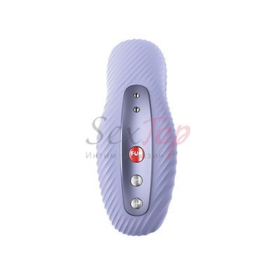 Накладний вібратор Fun Factory LAYA III soft violet, ефект постукування пальцем - фото товару 3