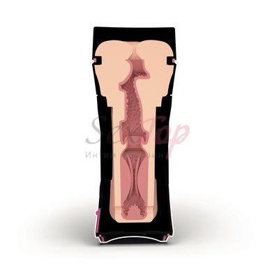 Мастурбатор-попка Mystim O(h) PUSH ME Anus, можно сжимать и регулировать вакуум &mdash;  фото товара 5