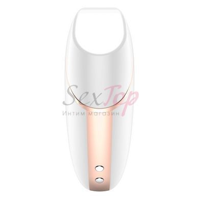 Вакуумный клиторальный стимулятор Satisfyer Love Triangle White с управлением через интернет &mdash;  фото товара 6