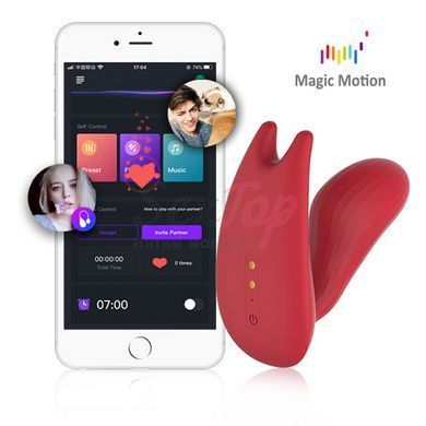 Смарт-вибратор Magic Motion Umi Red &mdash;  фото товара 8