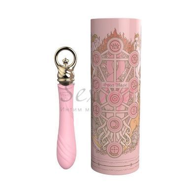 Вибратор для точки G с подогревом Zalo Sweet Magic - Courage Fairy Pink &mdash;  фото товара 9