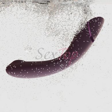 Вибратор для точки G с вакуумной стимуляцией Womanizer OG Aubergine &mdash;  фото товара 6