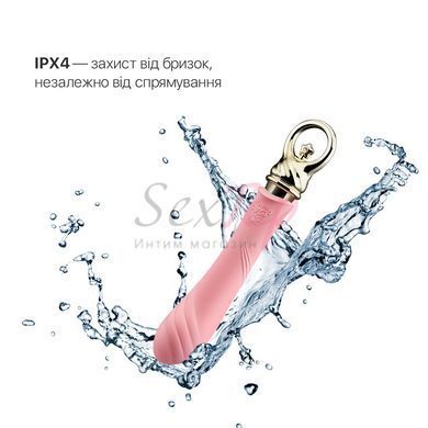 Вибратор для точки G с подогревом Zalo Sweet Magic - Courage Fairy Pink &mdash;  фото товара 5