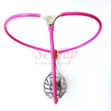 Male Stainles Steel Adjustable Chastity Belt Device &mdash;  фото товара 2