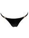 Трусики Noir Handmade P008 Powerwetlook panty with gold clasp - L &mdash; фото 4 из 7