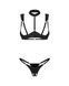 Комплект Obsessive Roccele 2-pcs crotchless set 2XL/3XL,  фото 2