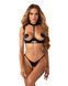 Комплект Obsessive Roccele 2-pcs crotchless set 2XL/3XL,  фото 1