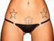 Трусики з мокрим ефектом Noir Handmade P005 Panties M, відкриваються збоку &mdash; фото 4 з 6