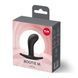 Анальна пробка Fun Factory BOOTIE M Black, діаметр 3,3 см, тонкий обмежувач &mdash; фото 4 з 4