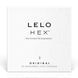 Презервативи LELO HEX Condoms Original 3 Pack (м'ята упаковка!!!) &mdash; фото 1 з 4