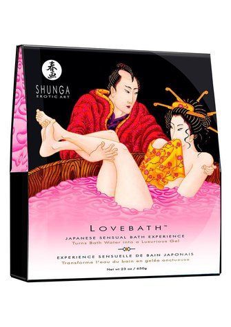 Гель для ванны Shunga LOVEBATH &ndash; Dragon Fruit 575 г, делает воду ароматным желе со SPA-эффектом &mdash;  фото товара 1