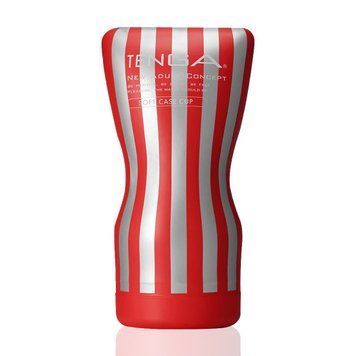 Мастурбатор Tenga Soft Case Cup (м&rsquo;яка подушечка) стискуваний, Прозрачный - 1