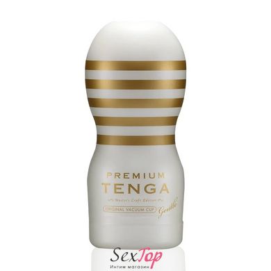 Мастурбатор Tenga Premium Original Vacuum Cup Gentle (глибоке горло) з вакуумною стимуляцією SO5110 фото