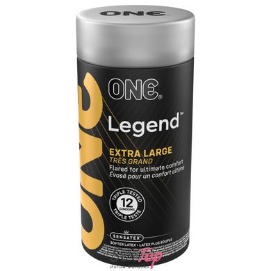 Презервативы ONE Legend Extra Large 12 шт, подарочная упаковка тюб - SX0795