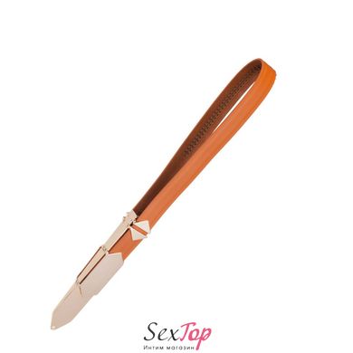 Регулируемая шлепалка LOCKINK Adjustable Slapper for Impact Play - Brown - SX0830