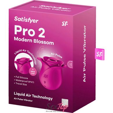 Вакуумный клиторальный стимулятор Satisfyer Pro 2 Modern Blossom SO8776 фото