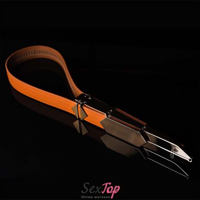 Регульована шльопалка LOCKINK Adjustable Slapper for Impact Play - Brown - SX0830