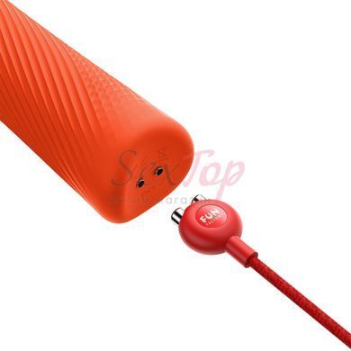 Вібромасажер Fun Factory VIM Vibrating Wand sunrise orange, суперпотужний та легкий, до 6 годин роботи - фото товару 7