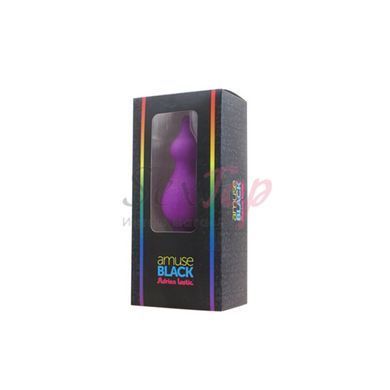 Анальная пробка Adrien Lastic Amuse Medium Purple (M) с двумя переходами, макс. диаметр 3,6 см &mdash;  фото товара 3