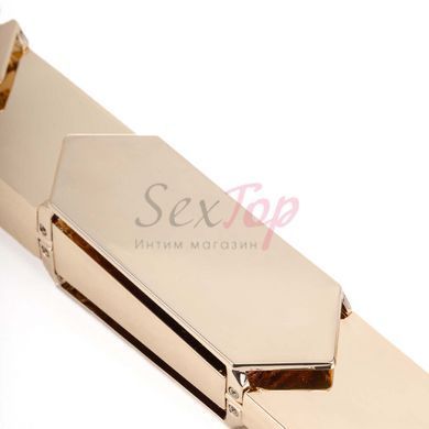 Регулируемая шлепалка LOCKINK Adjustable Slapper for Impact Play - Brown &mdash;  фото товара 5