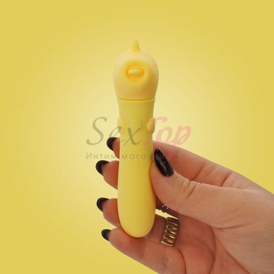 Вібратор-єдиноріжка Unihorn USB Bullet - Bean Blossom, віброкуля, USB-зарядка - фото товару 7