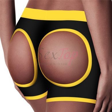 Шорты борсера для страпона с пуш ап эффектом для ягодиц Lovetoy Horny Strapon талия 38-42 дюйма &mdash;  фото товара 4