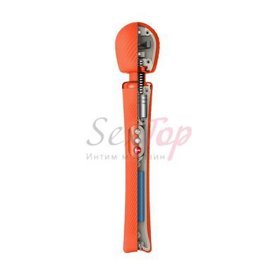 Вібромасажер Fun Factory VIM Vibrating Wand sunrise orange, суперпотужний та легкий, до 6 годин роботи - фото товару 3