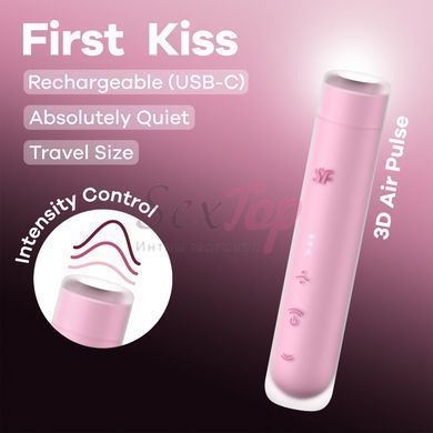 Вакуумный стимулятор Satisfyer First Kiss &mdash;  фото товара 6