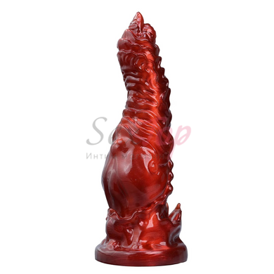 Фаллоимитатор монстра Monster Dildos Butt Plug, Красный - 3