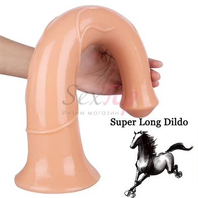 Величезний кінський дилдо Horse Phallus Flesh - фото товару 3