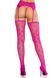 Колготки-чулки Leg Avenue Heart Garterbelt Stockings One Size Magenta &mdash; фото 3 из 7
