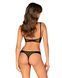 Комплект Obsessive Roxelia 2-pcs crotchless set M/L &mdash; фото 2 из 7