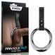 Фиксатор-кольцо на пенис металлический серебристый с петлей Lovetoy Pinnacle Pro Prime Grip размер XLarge &mdash; фото 1 из 11